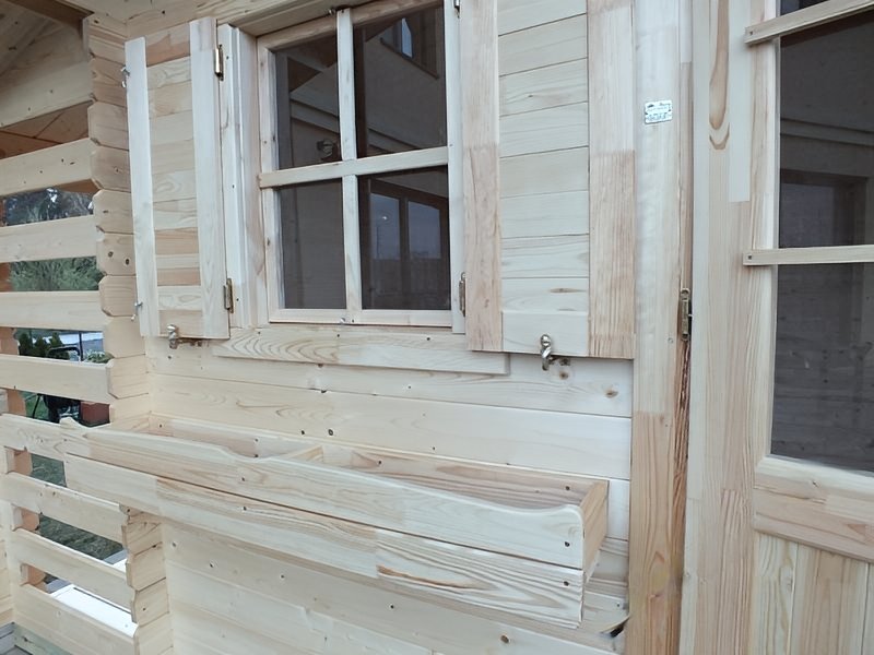 Domek gospodarczy Grześ z przybudówką