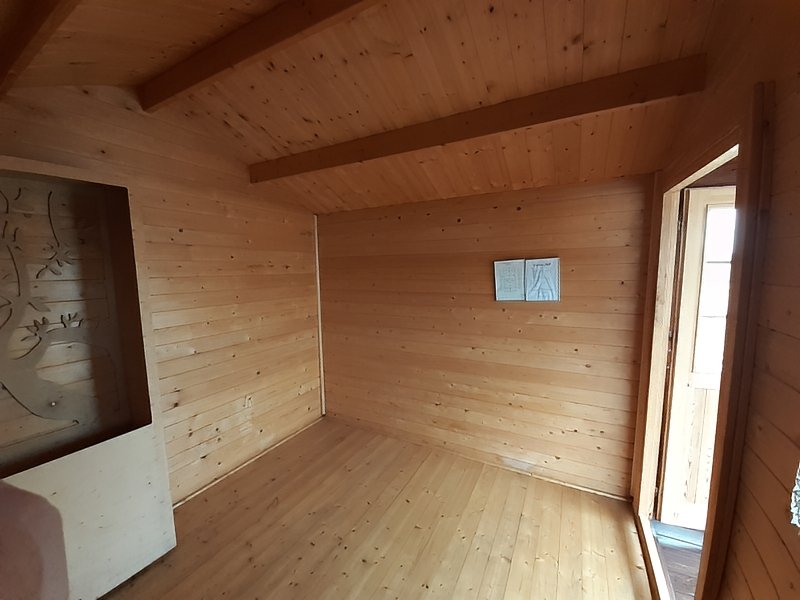 Domek gospodarczy Grześ z tarasem 3x5 m