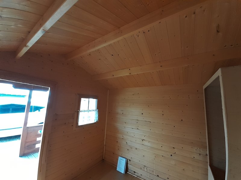 Domek gospodarczy Grześ z tarasem 3x5 m