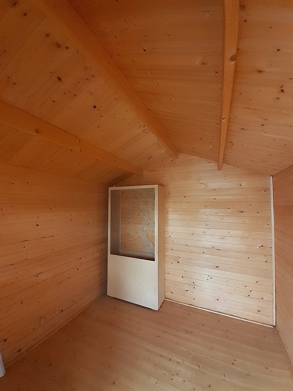 Domek gospodarczy Grześ z tarasem 3x5 m