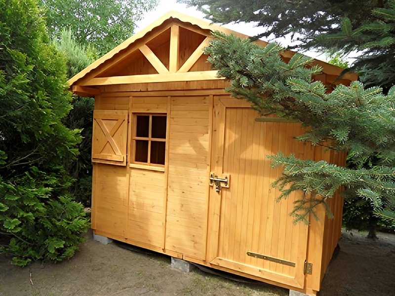 Domek narzędziowy, dach dwuspadowy Domek narzędziowy, dach dwuspadowy