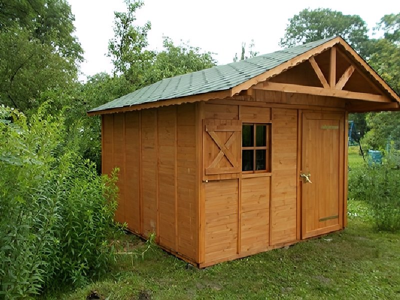 Domek narzędziowy, dach dwuspadowy Domek narzędziowy, dach dwuspadowy