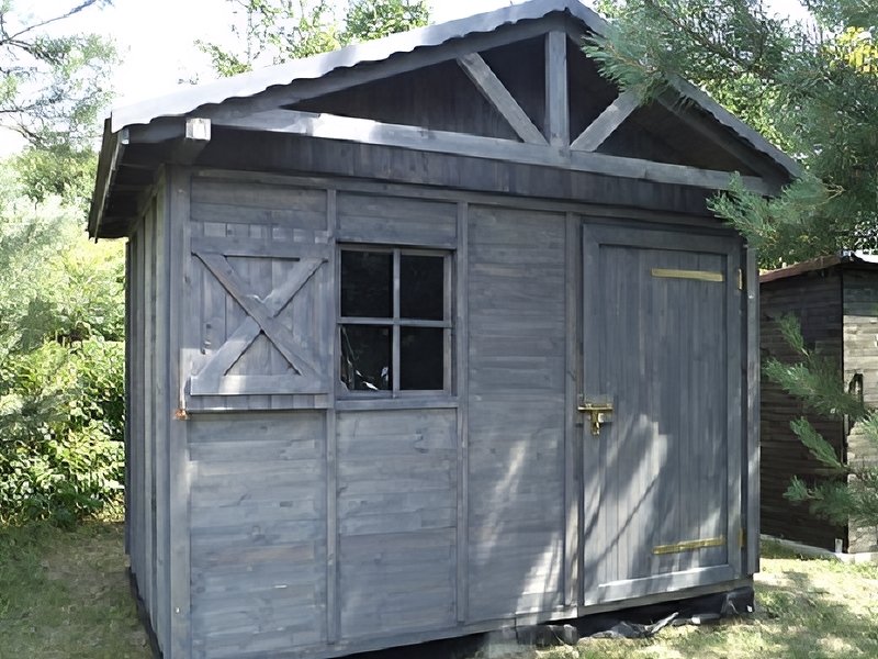 Domek narzędziowy, dach dwuspadowy Domek narzędziowy, dach dwuspadowy