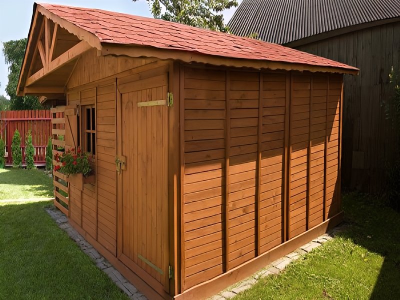 Domek ogrodowy Zebra - dach dwuspadowy Domek ogrodowy Zebra - dach dwuspadowy