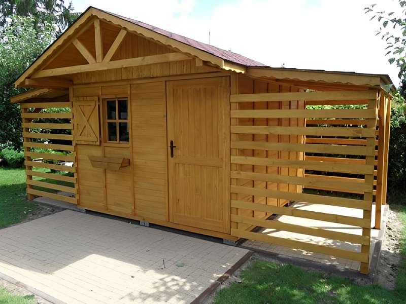 Domek ogrodowy Zebra 6x3 m Domek ogrodowy Zebra 6x3 m