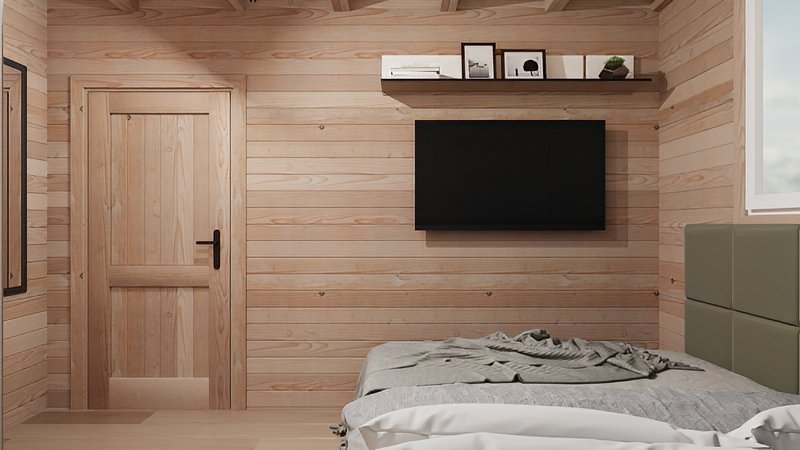 Domek z poddaszem Lena - przykład aranżacji wnętrza Domek z poddaszem Lena - przykład aranżacji wnętrza