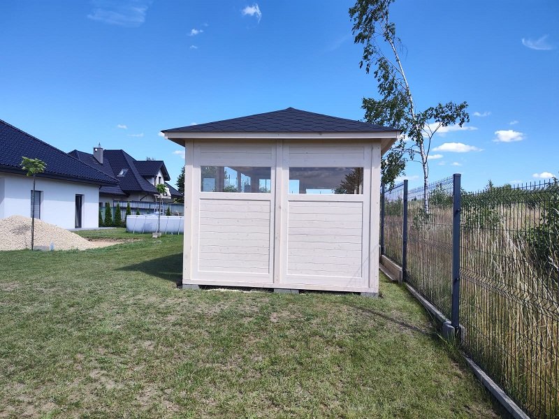 Altana klasyczna według indywidualnego projektu - realizacja 1. Altana klasyczna według indywidualnego projektu - realizacja 1.