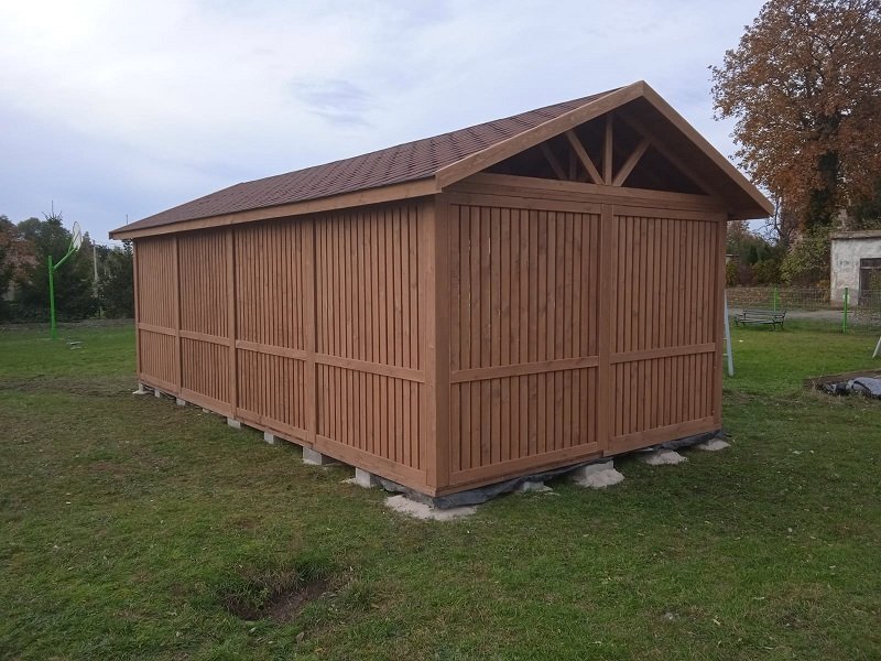 Altana klasyczna według indywidualnego projektu - realizacja 10. Altana klasyczna według indywidualnego projektu - realizacja 10.