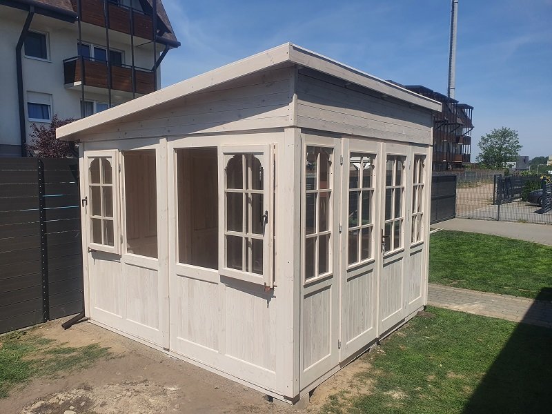 Altana klasyczna według indywidualnego projektu - realizacja 2. Altana klasyczna według indywidualnego projektu - realizacja 2.