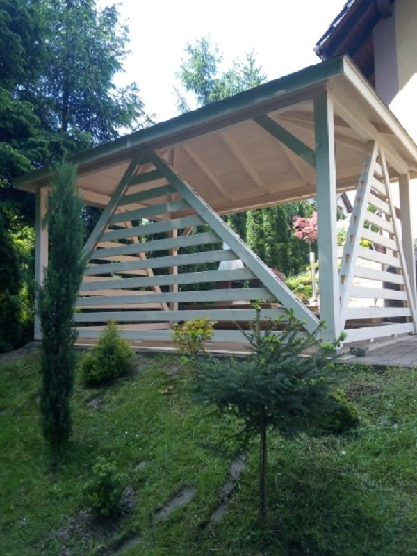 Altana klasyczna według indywidualnego projektu - realizacja 3. Altana klasyczna według indywidualnego projektu - realizacja 3.