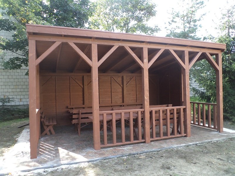 Altana klasyczna według indywidualnego projektu - realizacja 6.