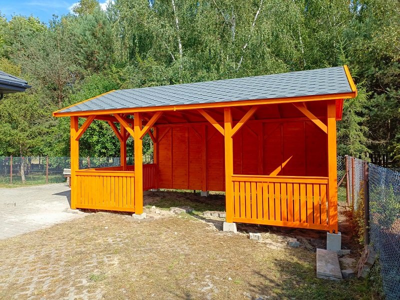 Altana klasyczna według indywidualnego projektu - realizacja 8. Altana klasyczna według indywidualnego projektu - realizacja 8.