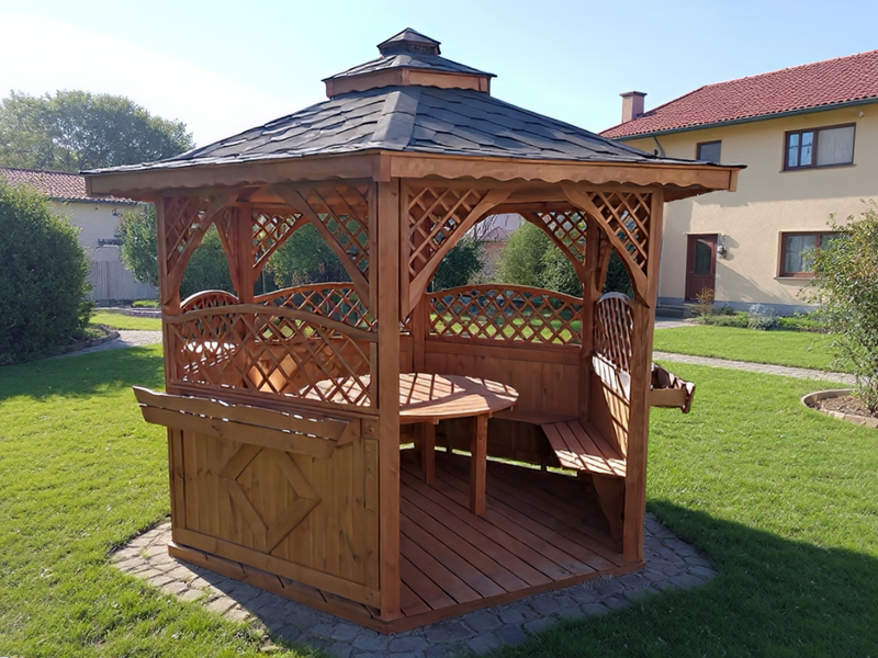 altana-drewniana-sosnowa-szesciokatna-nr27