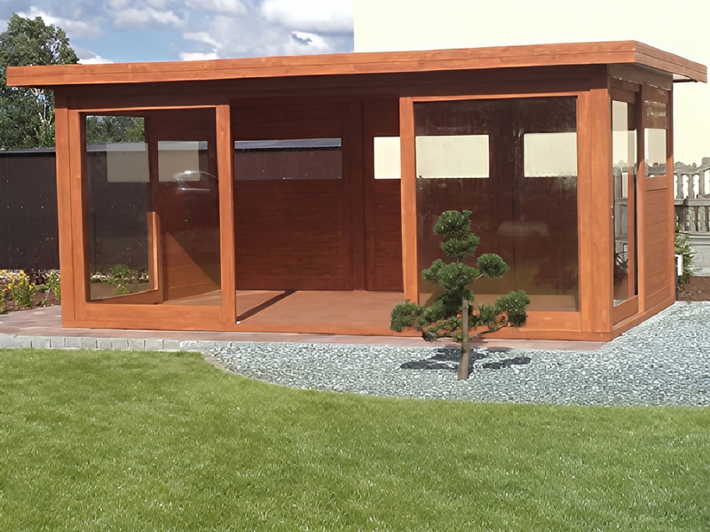 Altana 21 sosnowa prostokątna, szklana.