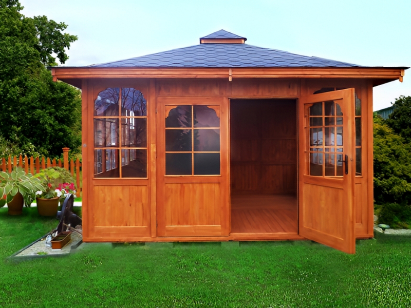 Altana 23 szklana drewniana sosnowa prostokątna