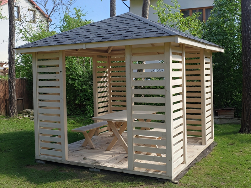 Altana 24 sosnowa czterokątna