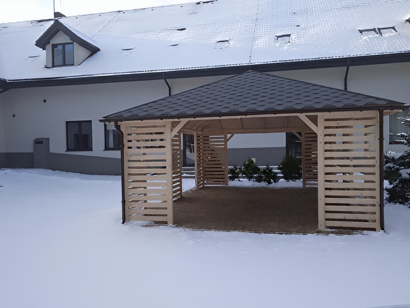 Altana 24 sosnowa czterokątna