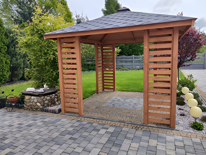 Altana 24 sosnowa czterokątna