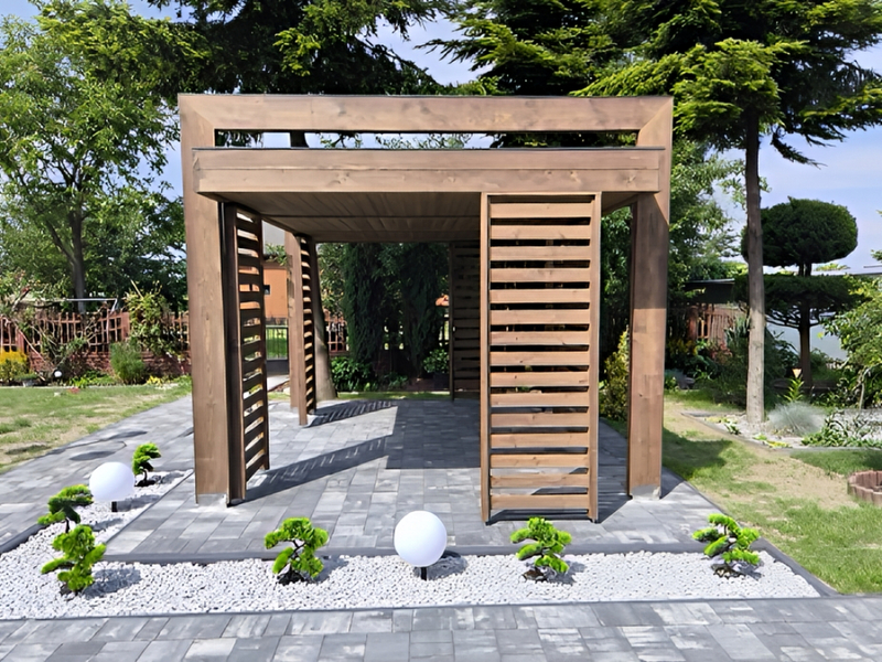 Altana 26 drewniana sosnowa kolumnowa