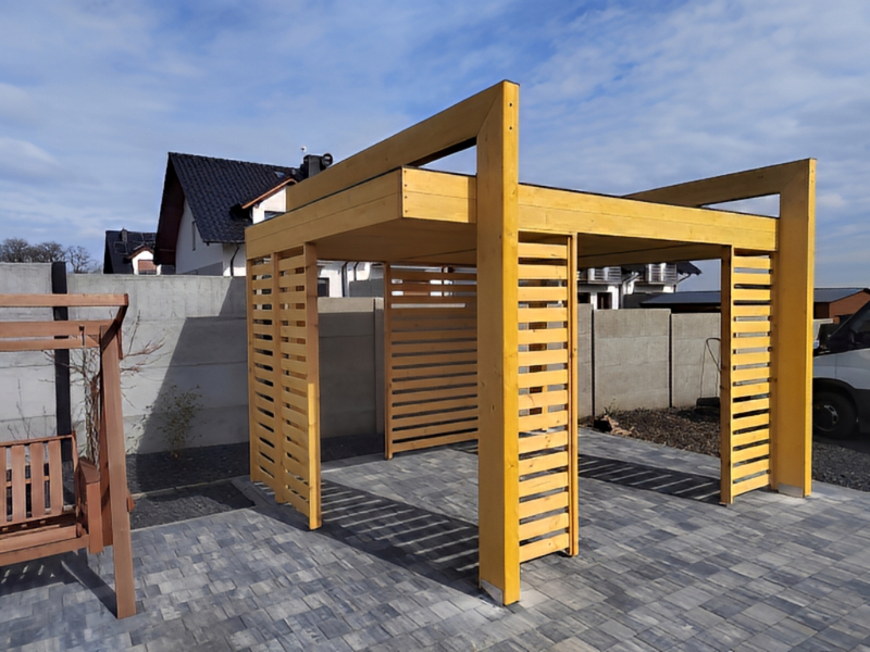 Altana 26 drewniana sosnowa kolumnowa