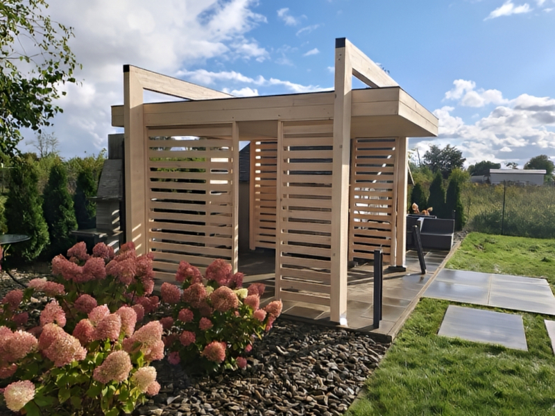 Altana 26 drewniana sosnowa kolumnowa