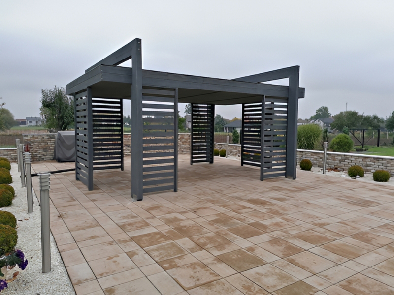 Altana 26 drewniana sosnowa kolumnowa