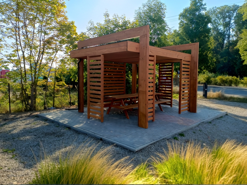 Altana 26 drewniana sosnowa kolumnowa