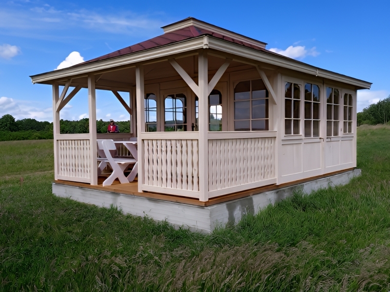 Altana 28 drewniana sosnowa czterokatna