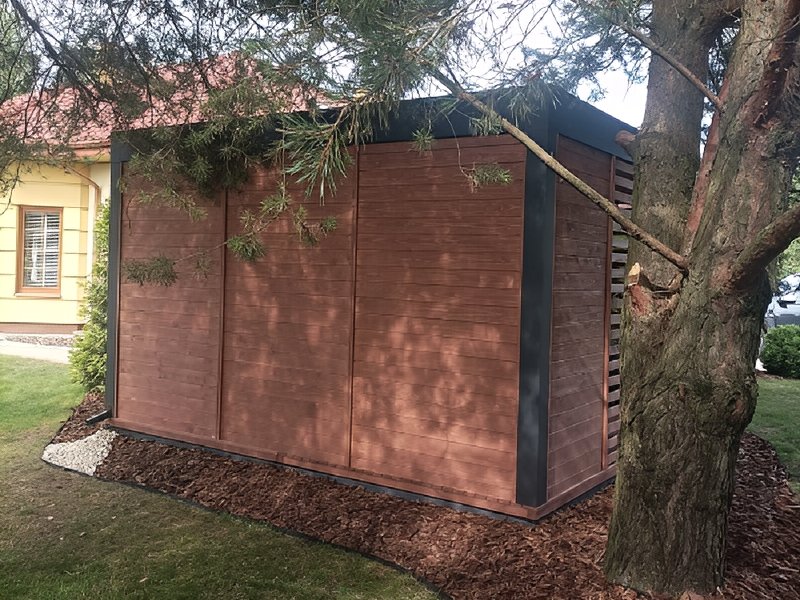 Altana 30 drewniana sosnowa orynnowanie