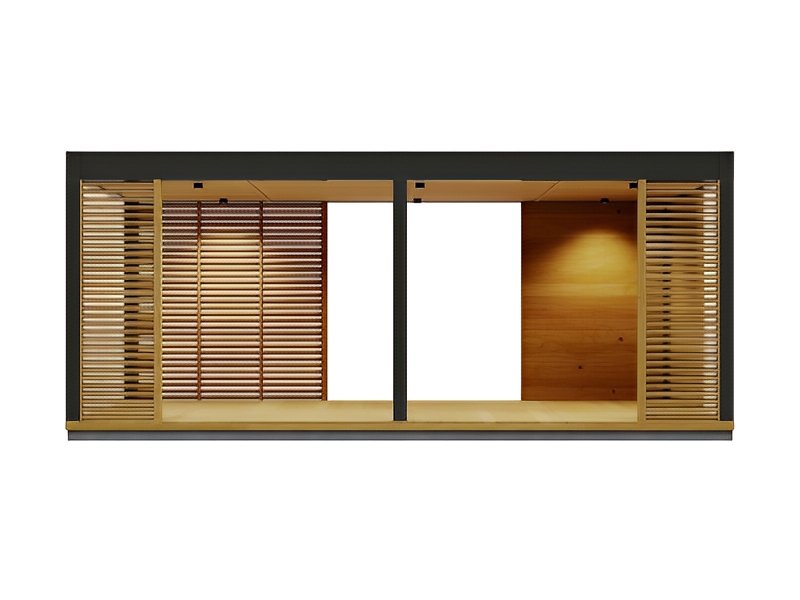 Altana 31 drewniana sosnowa orynnowanie