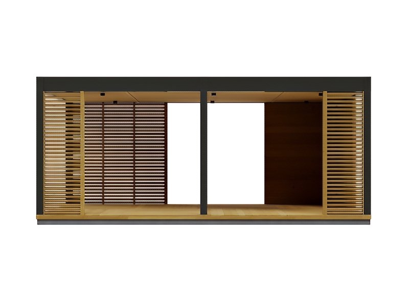 Altana 31 drewniana sosnowa orynnowanie