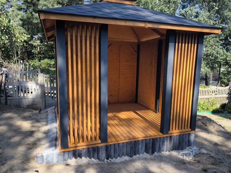 Altana nr 9 sosnowa drewniana.