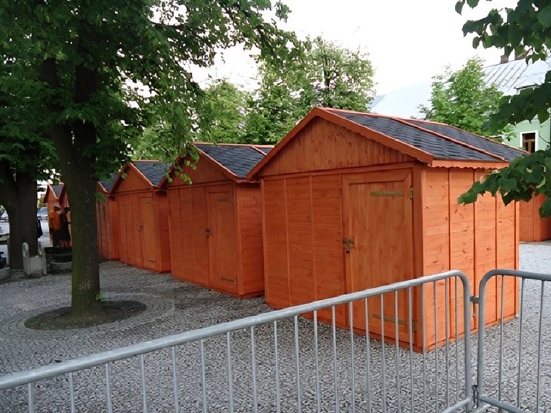 Domek handlowy nr 1