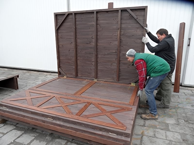 Domek handlowy nr 4