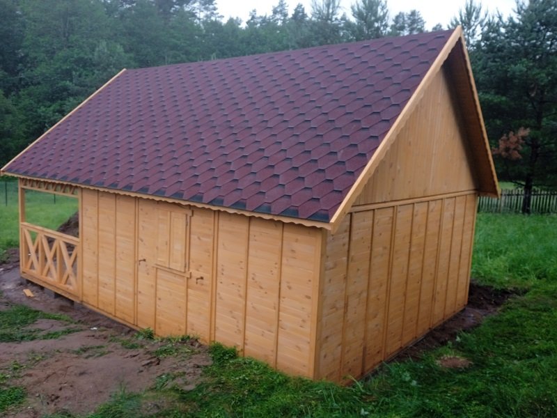 Domek letniskowy według indywidualnego projektu - realizacja 1.