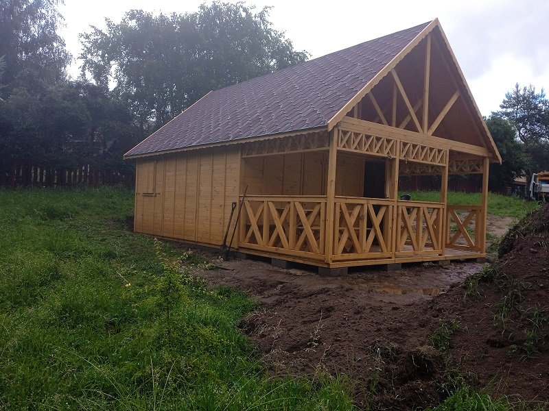 Domek letniskowy według indywidualnego projektu - realizacja 1.