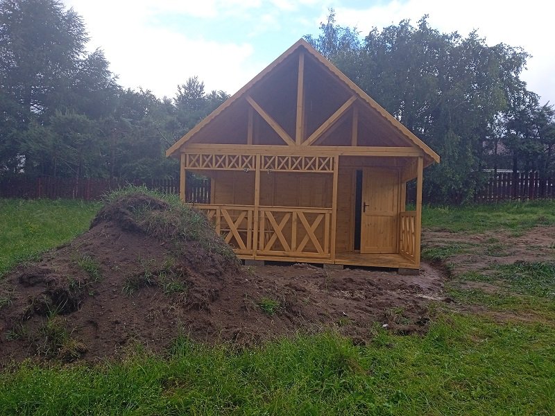 Domek letniskowy według indywidualnego projektu - realizacja 1.