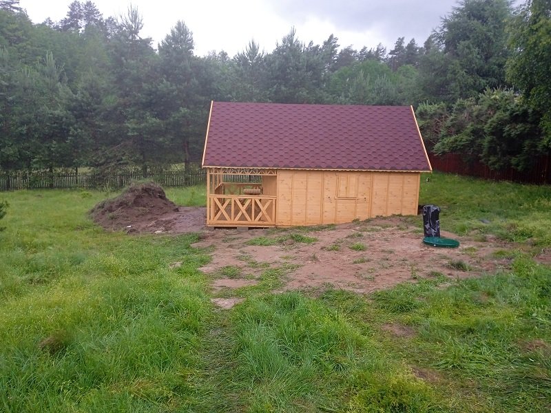 Domek letniskowy według indywidualnego projektu - realizacja 1.