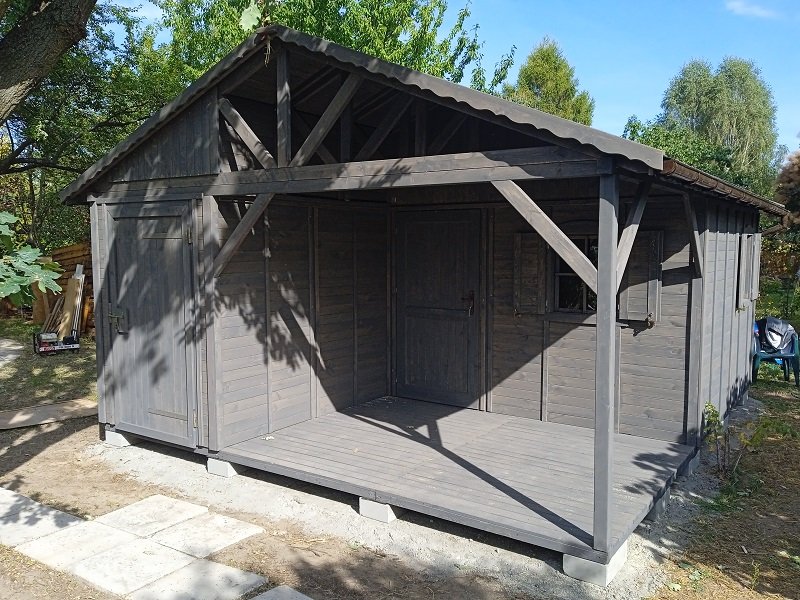 Domek letniskowy według indywidualnego projektu - realizacja 2.