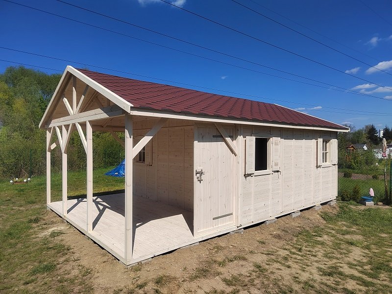 Domek letniskowy według indywidualnego projektu - realizacja 3.