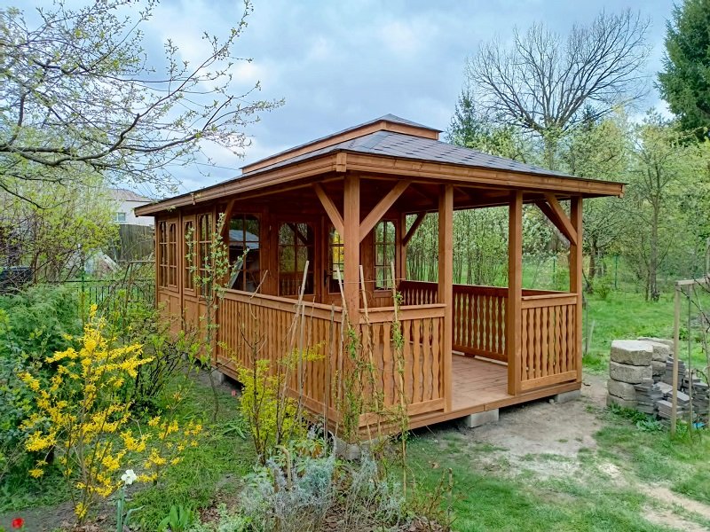 Domek letniskowy według indywidualnego projektu - realizacja 4.