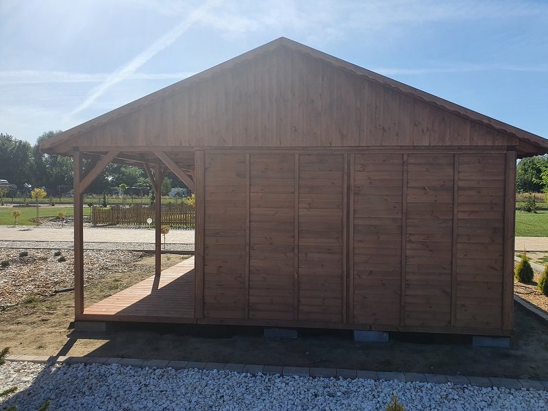 Domek narzędziowy według indywidualnego projektu - realizacja 2. Domek narzędziowy według indywidualnego projektu - realizacja 2.