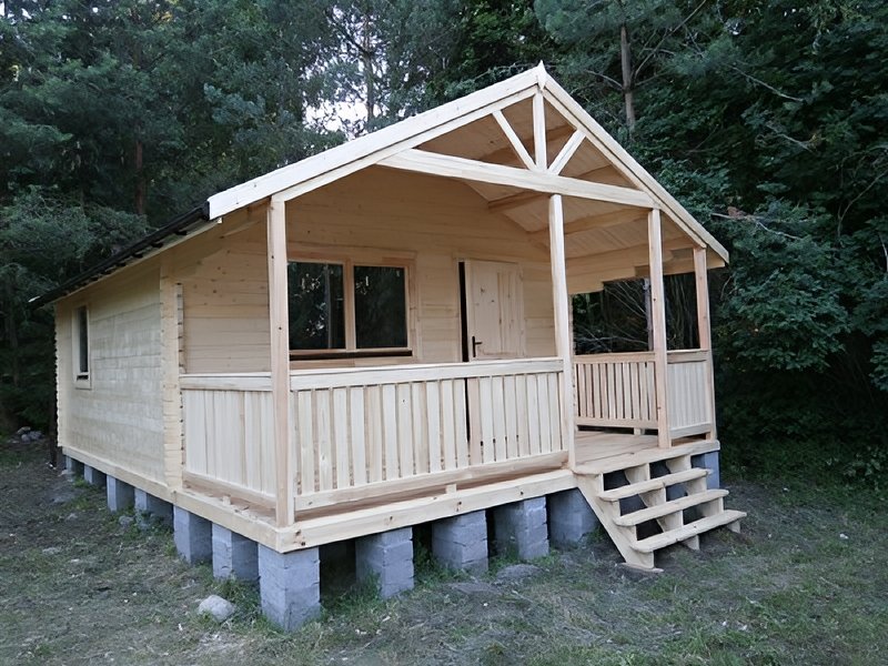 Domek z bali - Jadwiga