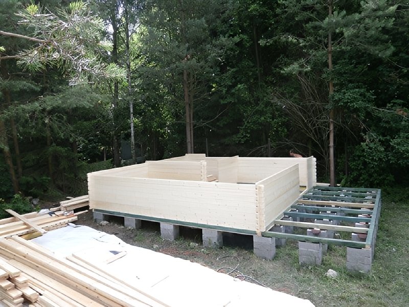 Domek z bali - Jadwiga