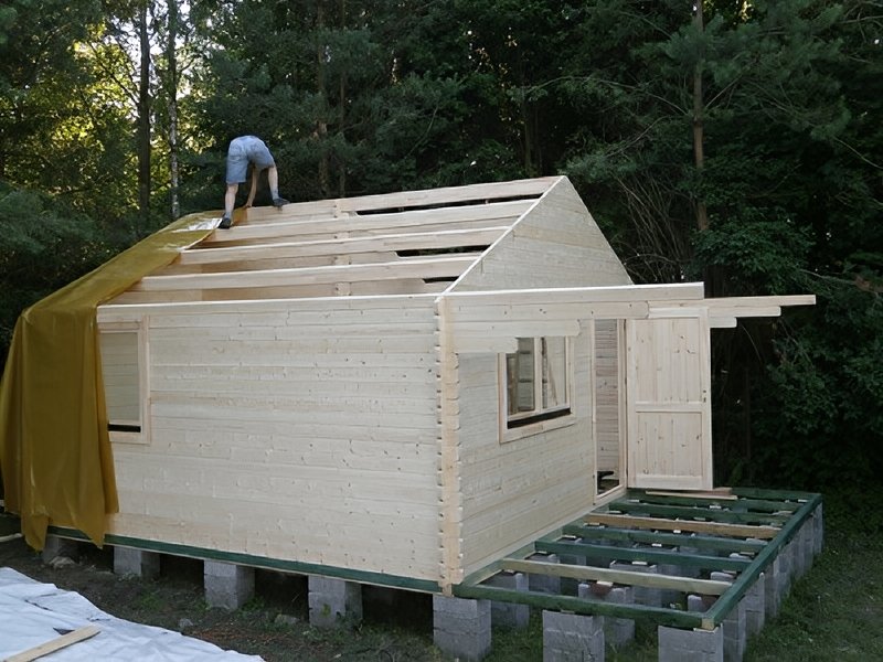 Domek z bali - Jadwiga