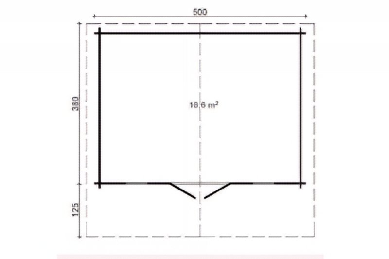 Domek z bali - Kerstin