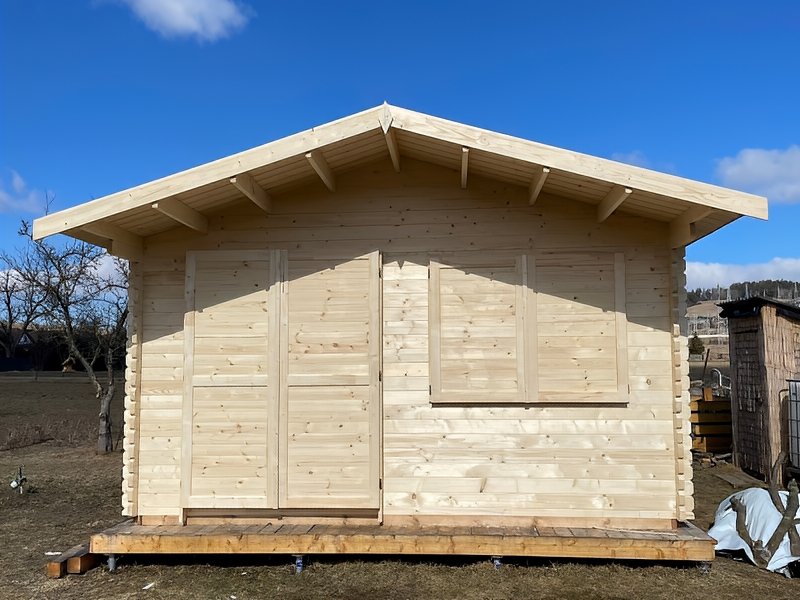 Domek z bali - Venta 5x5