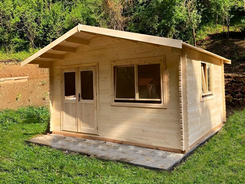 Domek z bali - Venta 5x5