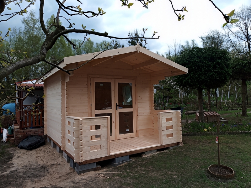 Domek z bali - Sandra B