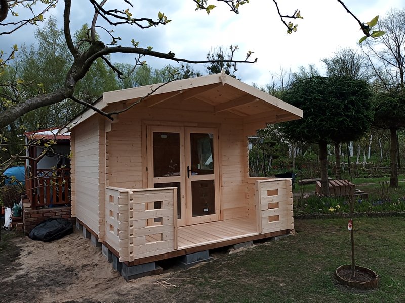 Domek z bali - Sandra B